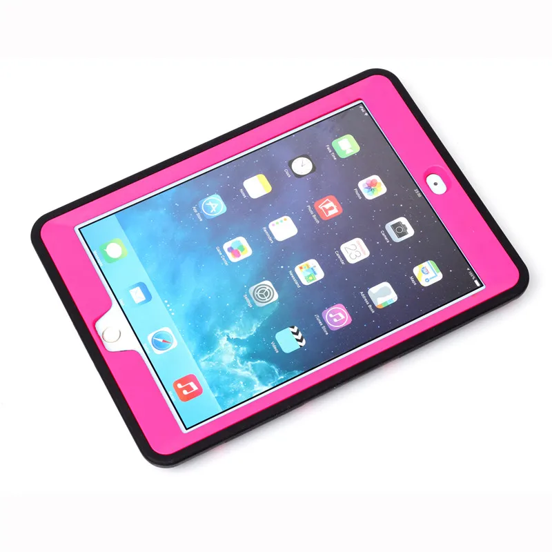 Чехол для Apple ipad Air 2 6 ударопрочный Прочный резиновый твердый чехол из ТПУ + ПК