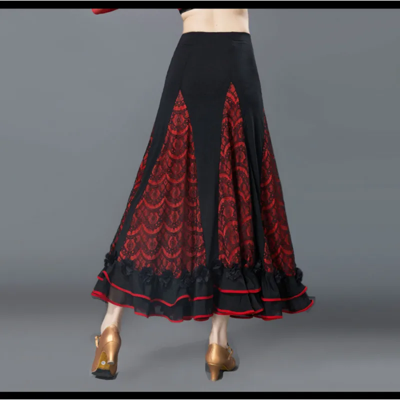 Женская юбка для бальных танцев женские современные костюмы в национальном