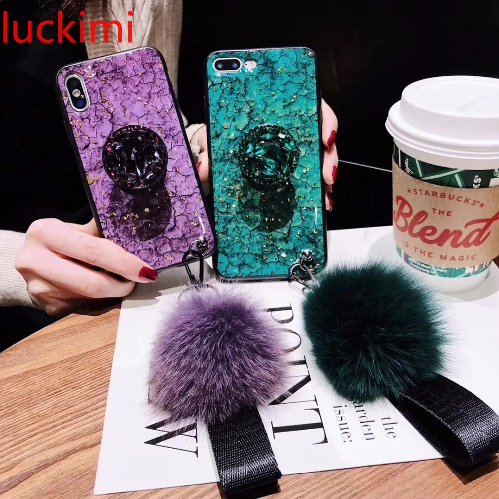 For xiaomi 8 5x 6x mix2s note3 8lite 8se Gold Bling Marble Case |