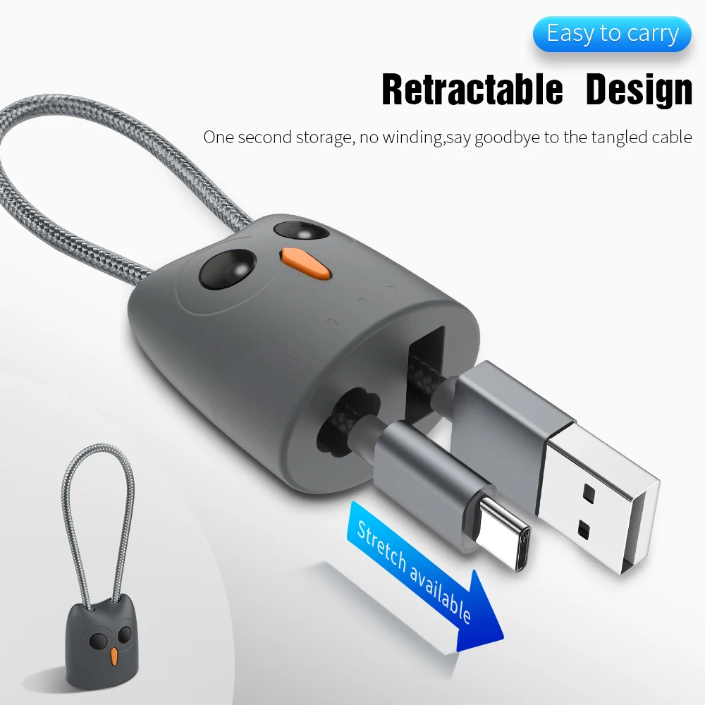 Короткий милый кабель usb type C для samsung S9 S10 2.4A Быстрая зарядка хранения данных USB huawei