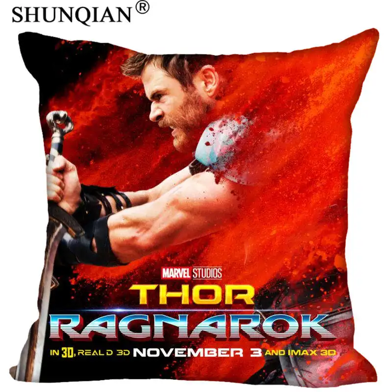 Новое поступление Чехол Подушка thor ragnarok helal чехол на молнии индивидуальный
