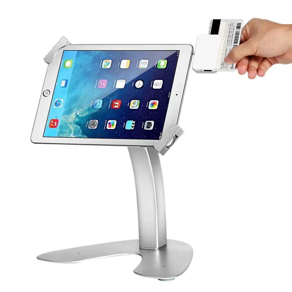 Настольная подставка для планшета с защитой от кражи алюминиевый дисплей