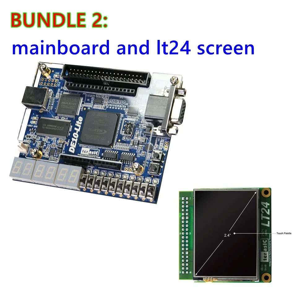 Altera MAX 10 FPGA макетная плата логическая IC 10M50DAF484C7G DE10-LITE инструменты разработки MAX10 с Arduino Uno R3 разъем