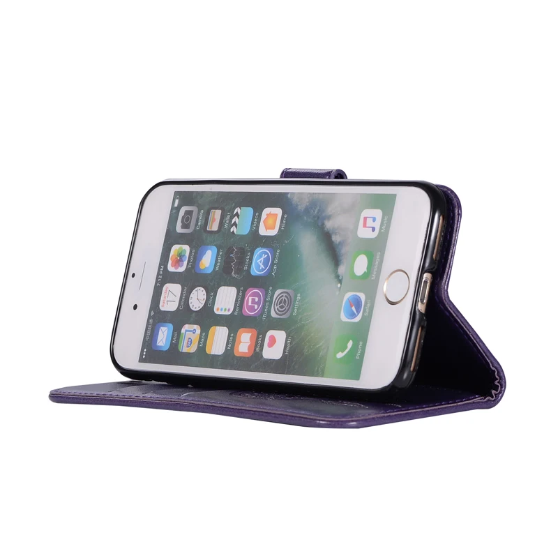 For Apple iPhone 6 6S Plus Fashion Flip Wallet Case iPhone6S iPhone6 Card Slot Phone Bag 6P 6SP 6SPlus 6Plus Leather Cover | Мобильные