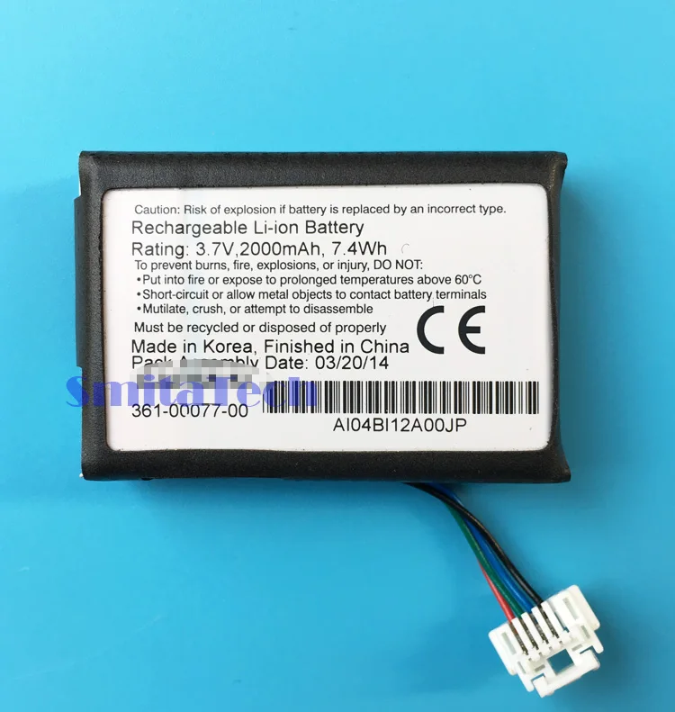 3,7 V 2000mAh литий-ионная аккумуляторная батарея 361-00077-00 для Garmin мотоцикл навигатор zumo 590LM zumo 595LM ZUMO 595 ZUMO 590