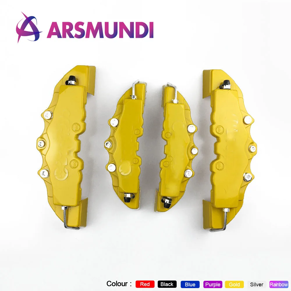 2 пары крышек тормозного суппорта универсальное украшение крышка автомобильного