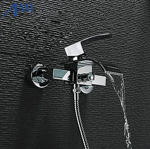 Современный кран для ванны с водопадом носик настенное крепление wf09|tub faucet|tub