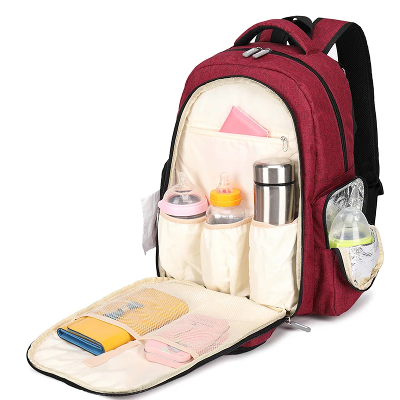 Матери и ребенка рюкзак большой емкости моды пеленки мумии мешок | Багаж сумки