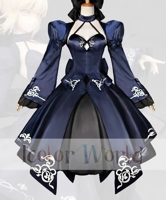 Fate/zero Saber Alter 2 версия Косплей Костюм | Тематическая одежда и униформа
