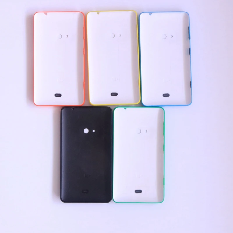 100% подлинный оригинальный корпус для Nokia lumia 625 N625 крышка батареи с кнопками