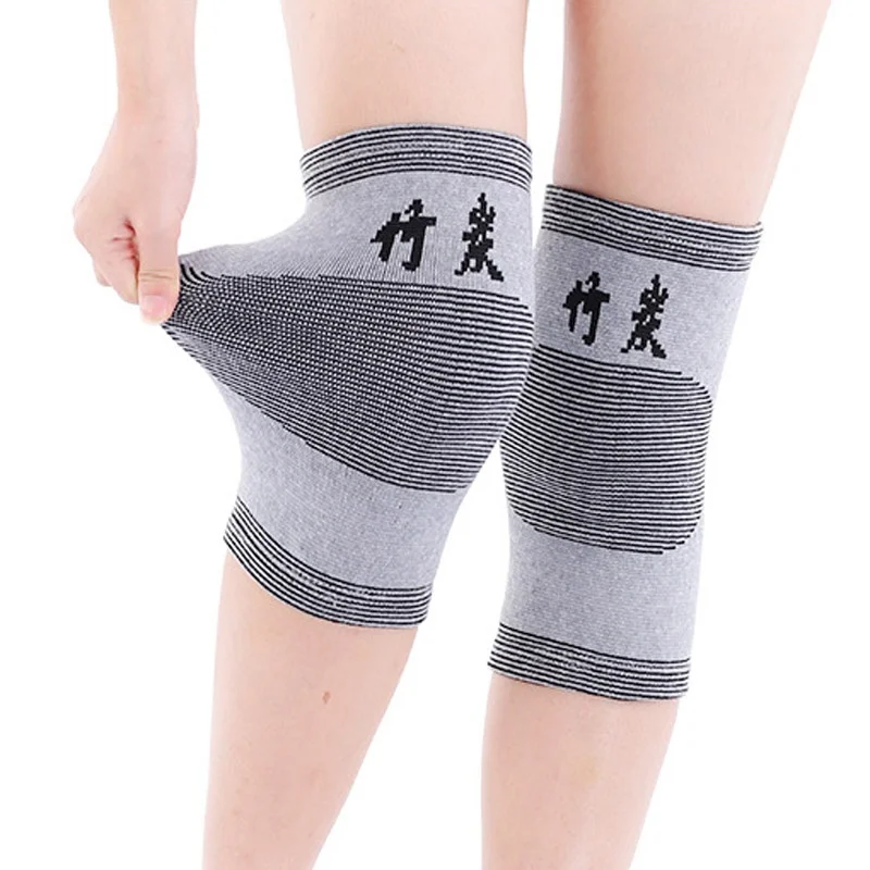 4 шт. новые теплые Колено Поддержка травма ноги тренажерный зал рукава эластичный