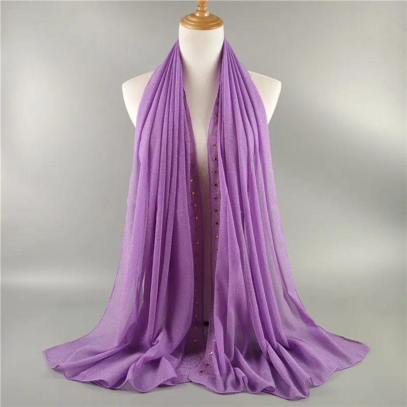 H1103 новинка шифон большого размера с блестками быстрая доставка|long scarf|scarf scarvesscarf
