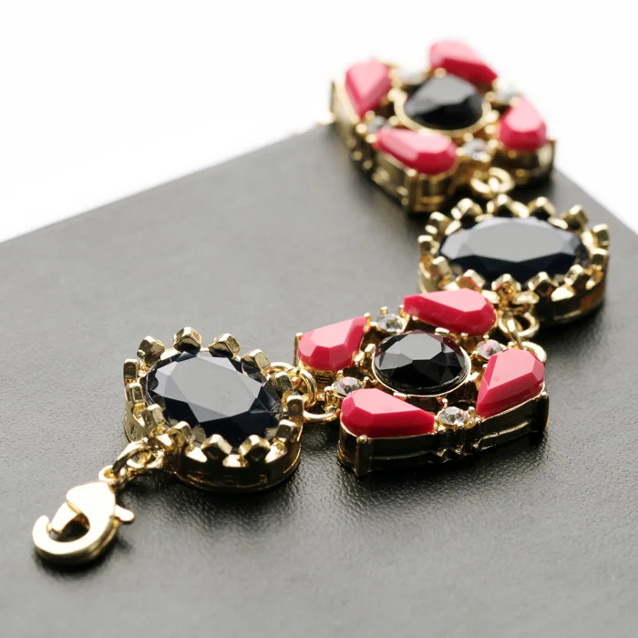 Женские браслеты и элегантные ювелирные изделия из полимерного камня с