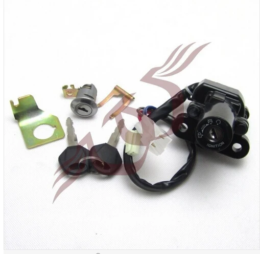 Переключатель зажигания Газ крышка место для ключа Комплект блокировки Honda CBR 600RR 03 06 F5 2003 2004 2005 2006|set lock|set 2set 3 |