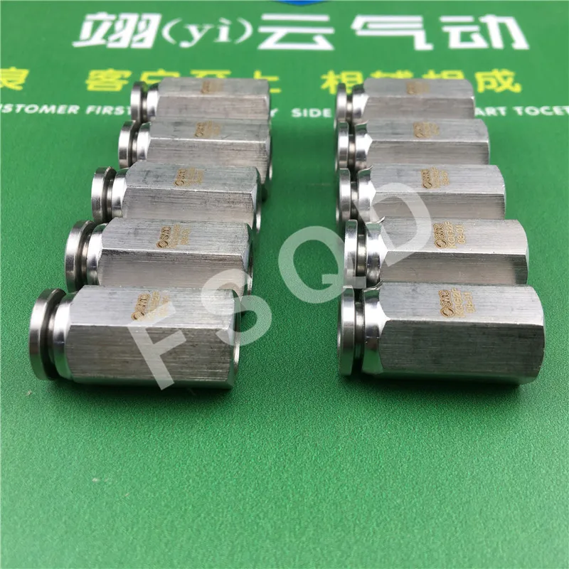 KQG2F04 01 KQG2F06 нержавеющая сталь 316 SMC трубный соединитель|fittings pneumatic|smc pneumaticspneumatic fitting