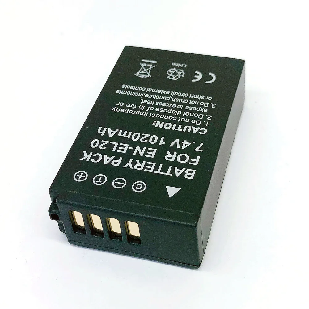 EN-EL20 EN-EL20a ENEL20 ENEL20a RU EL20 EL20a батарея для NIKON 1 J1 J2 J3 S1 V3 AW1 COOLPIX A P1000 DL24-500 f/2 8-5 6 |