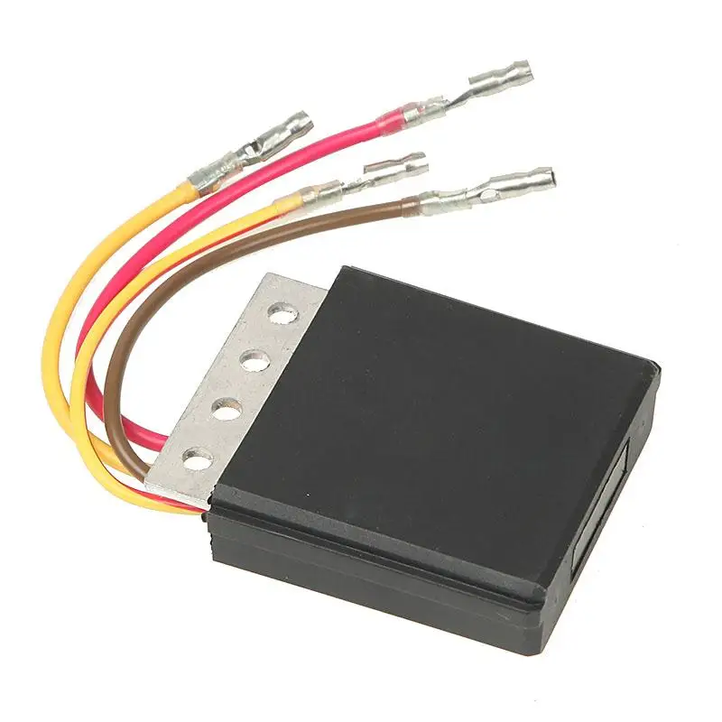 Solid-state Metal Motorcycle Black 12V Voltage Regulator Rectifier Replacement Motorbike 4 Wire Terminals For Polaris | Автомобили и