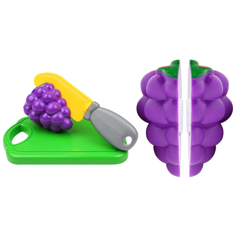 

30Pcs DIY Cute Cutting Fruit Vegetable Pretend Play Toy Set Kitchen Food Cook Cosplay Girls Children Kid Educational Toy Gift