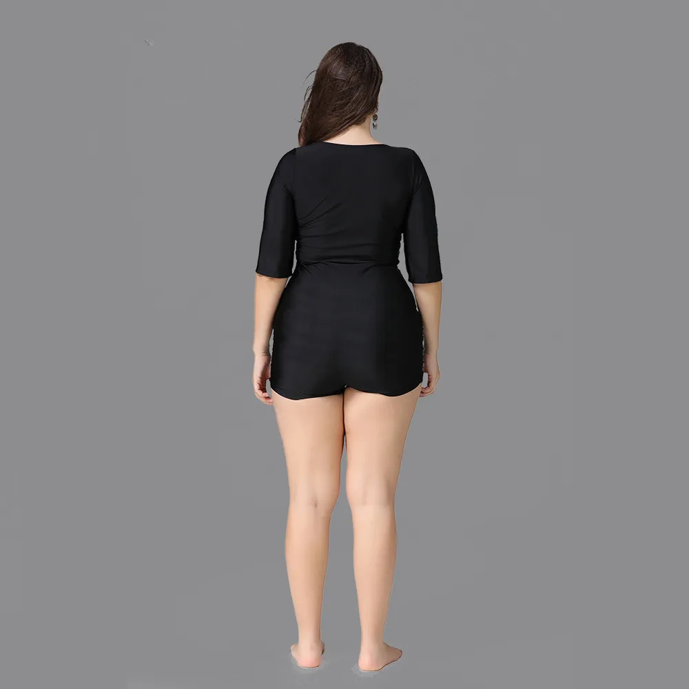 

Plus Size Swimwear Large Size Large Women Swimsuit Swimwear For Women Female 3Xl 4Xl 5Xl One Piece Swimsuit Beachwear