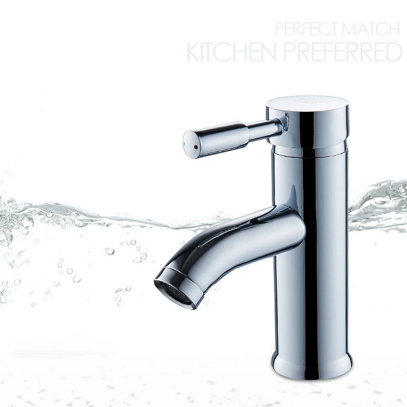 Смеситель холодной и горячей воды для ванной комнаты смеситель раковины модный