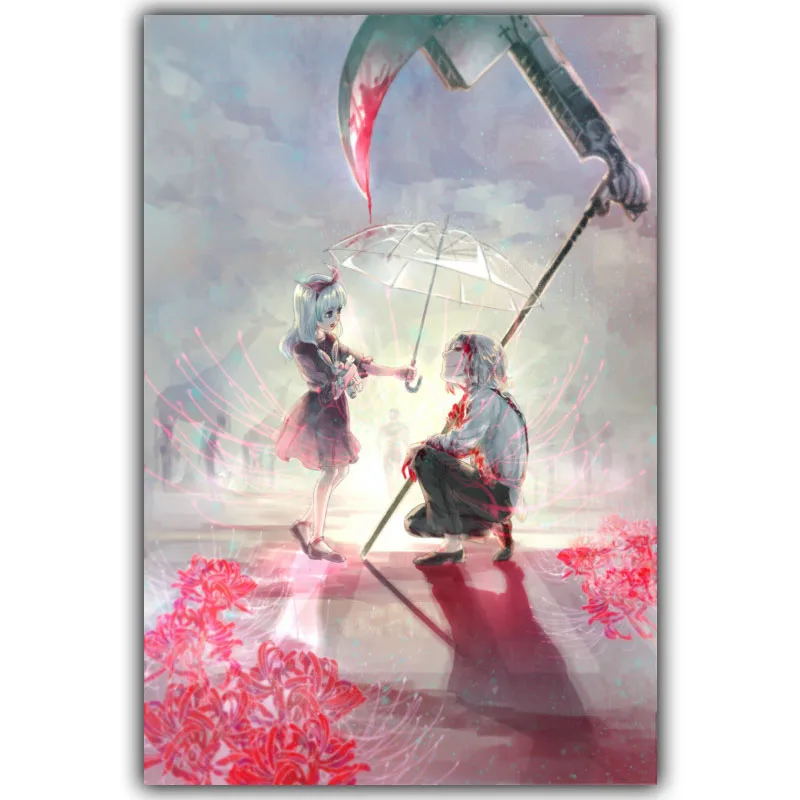 

Tokyo Ghoul Poster Popular Classic Japanese Anime Home Decor Silk Poster Picture Print Wall Decor 30x45cm 60x90cm