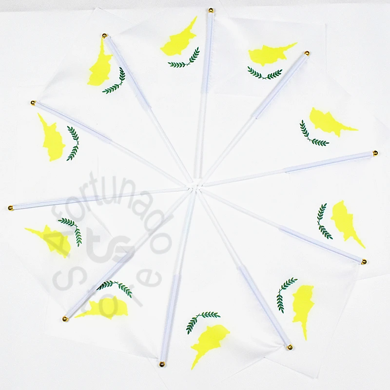 Кипр 14*21 см флаг фотография баннер|Флаги баннеры и аксессуары| |