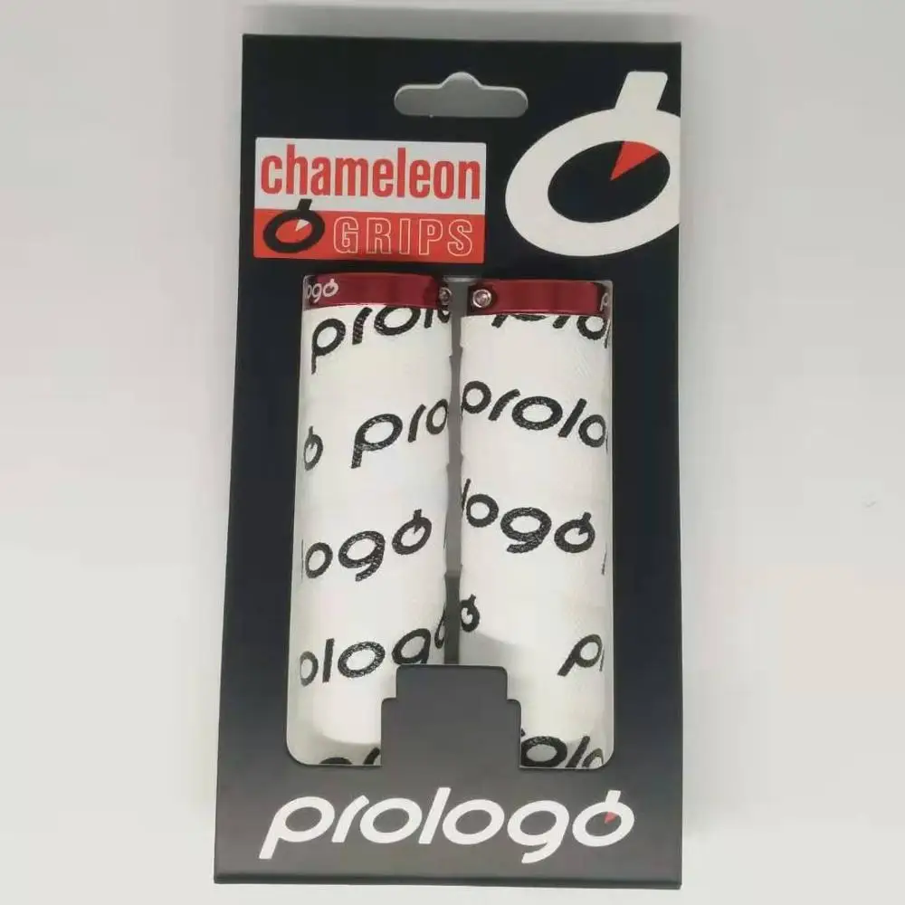 white black Prologo, Оригинальные велосипедные ручки, силиконовые, BMX, MTB, для горного велосипеда, ручки, набор, bisiklet, elcik, грипп, кулаки, mtb Team Edition - Цвет: white black