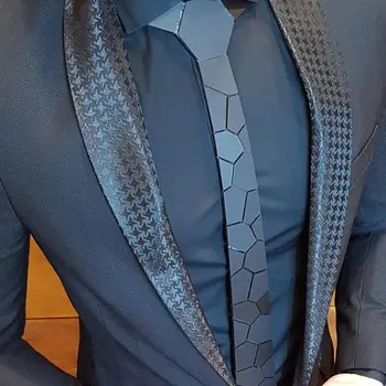 Paisley Matte Black Ties Slim Metallic Smart Necktie 9 Colors Handkerchief Set Anniversary Gift Men Wedding Ties Stylish