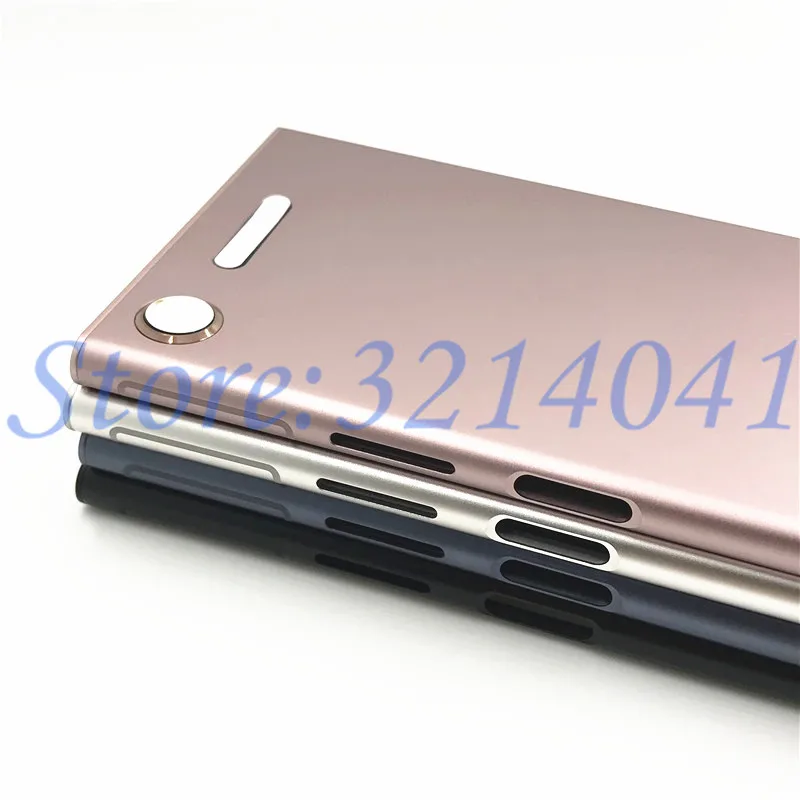 Металлический корпус батарейного отсека для sony Xperia XZ1 G8341 G8342, чехол-накладка на заднюю панель батарейного отсека с логотипом