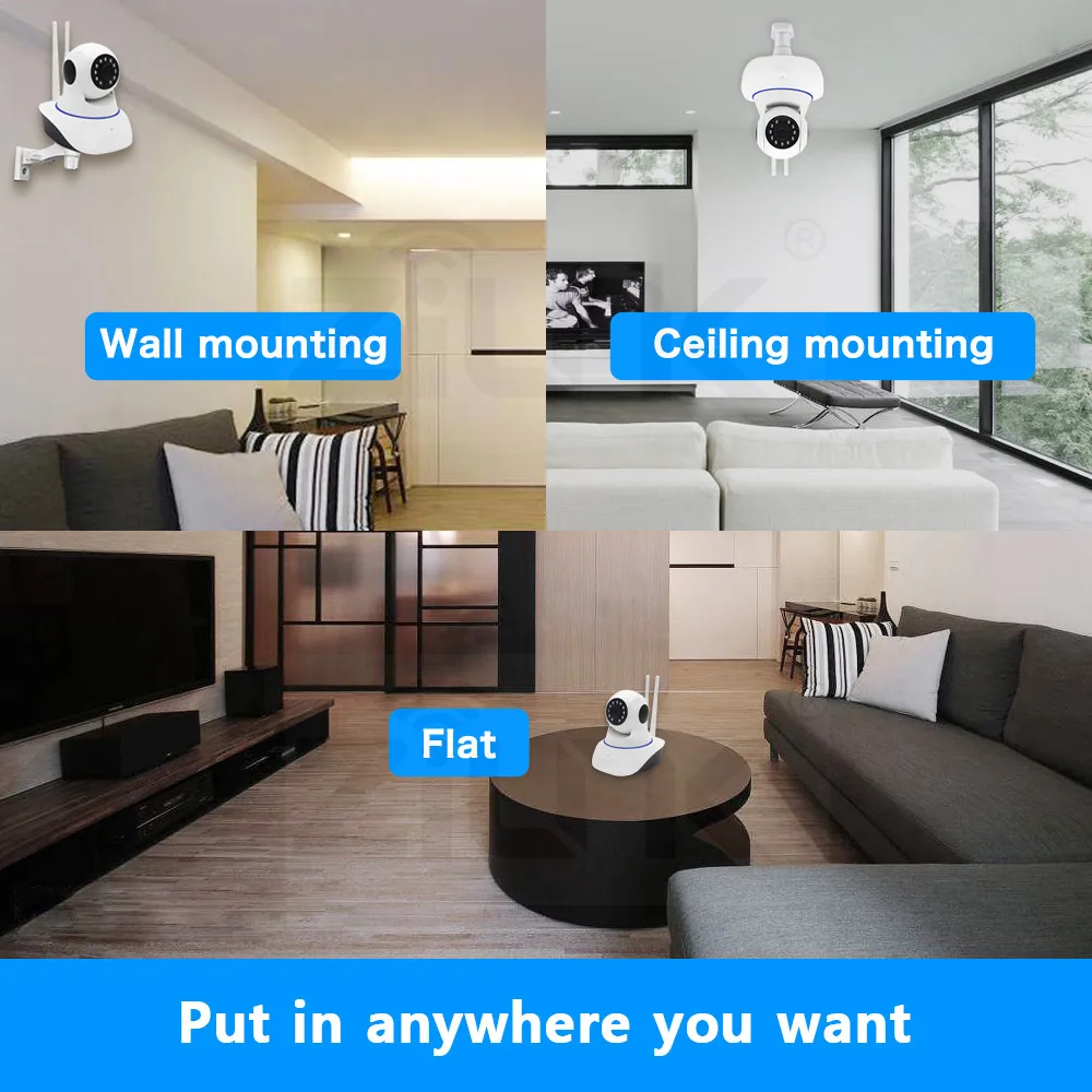 Yoosee HD 720 P IP камера wi fi беспроводной двухстороннее аудио ночное видение ONVIF