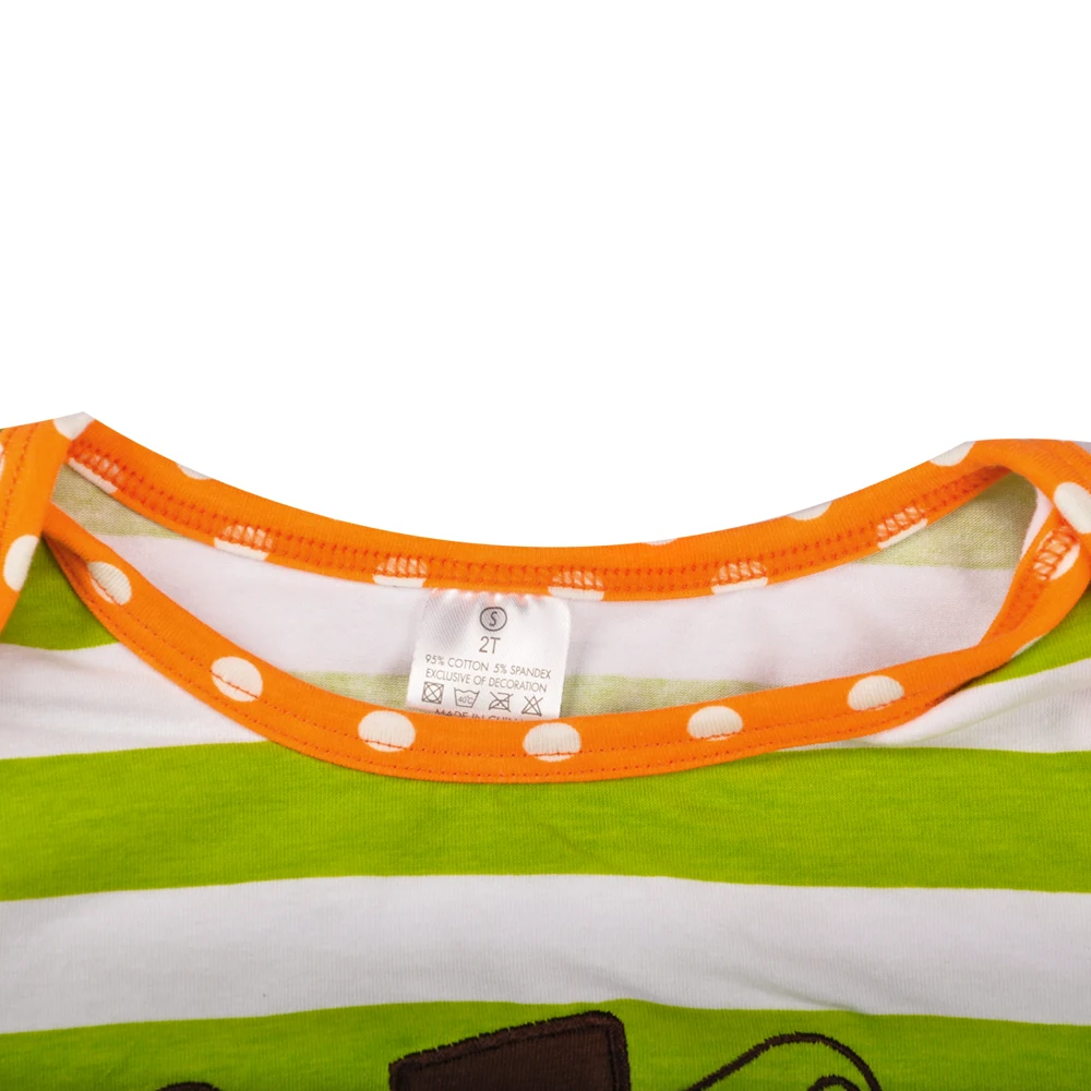 Эксклюзивный комбинезон с изображением тыквы на Хэллоуин для маленьких девочек