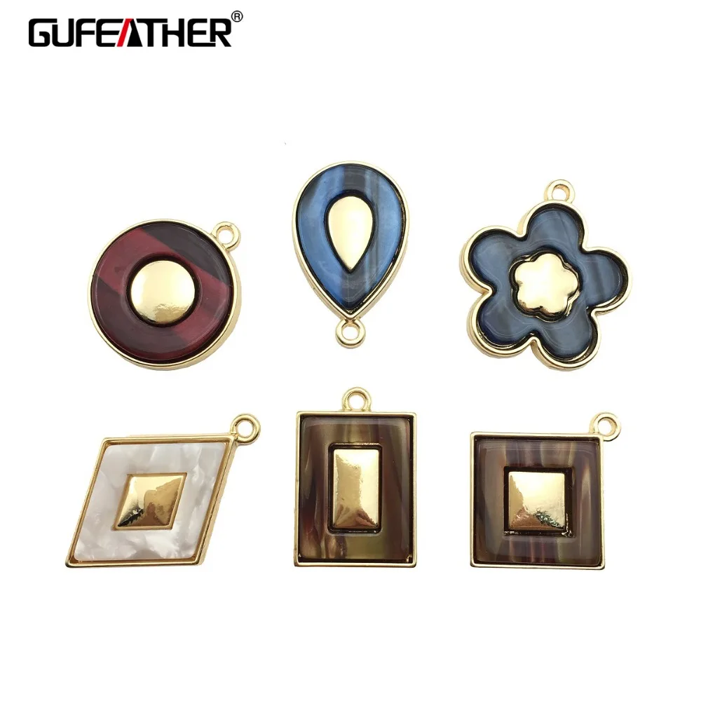 GUFEATHER M169 diy серьги ожерелье акриловые аксессуары ювелирные изделия ручная работа