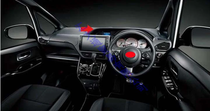 Матовая Внутренняя приборная панель для TOYOTA VOXY R80 2018 дюйма|Лепнина интерьера| |