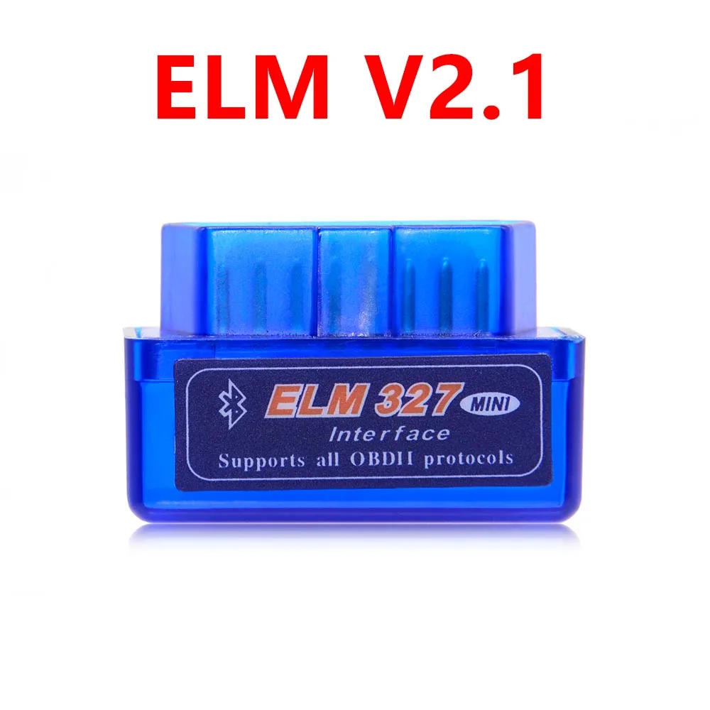 Считыватель кодов ELM327 V2.1 Bluetooth OBDII OBD2 CAN BUS поддерживает множество автомобилей