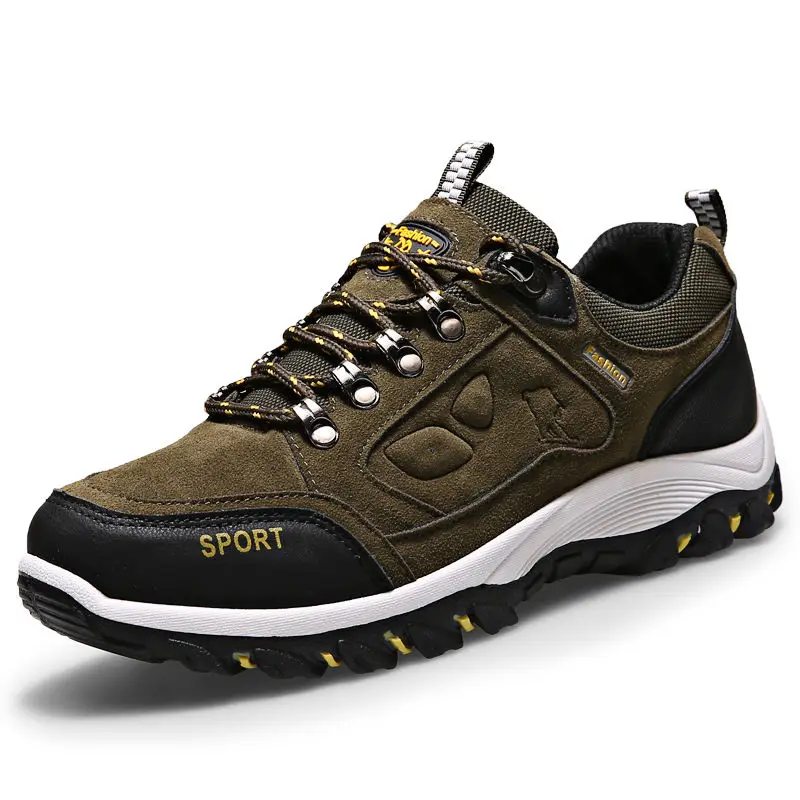 OUDADASI Men Hiking Shoes 2017 Newest High Quality Waterproof Breathable Men's Shoe Durable Comfortable 6651 | Спорт и