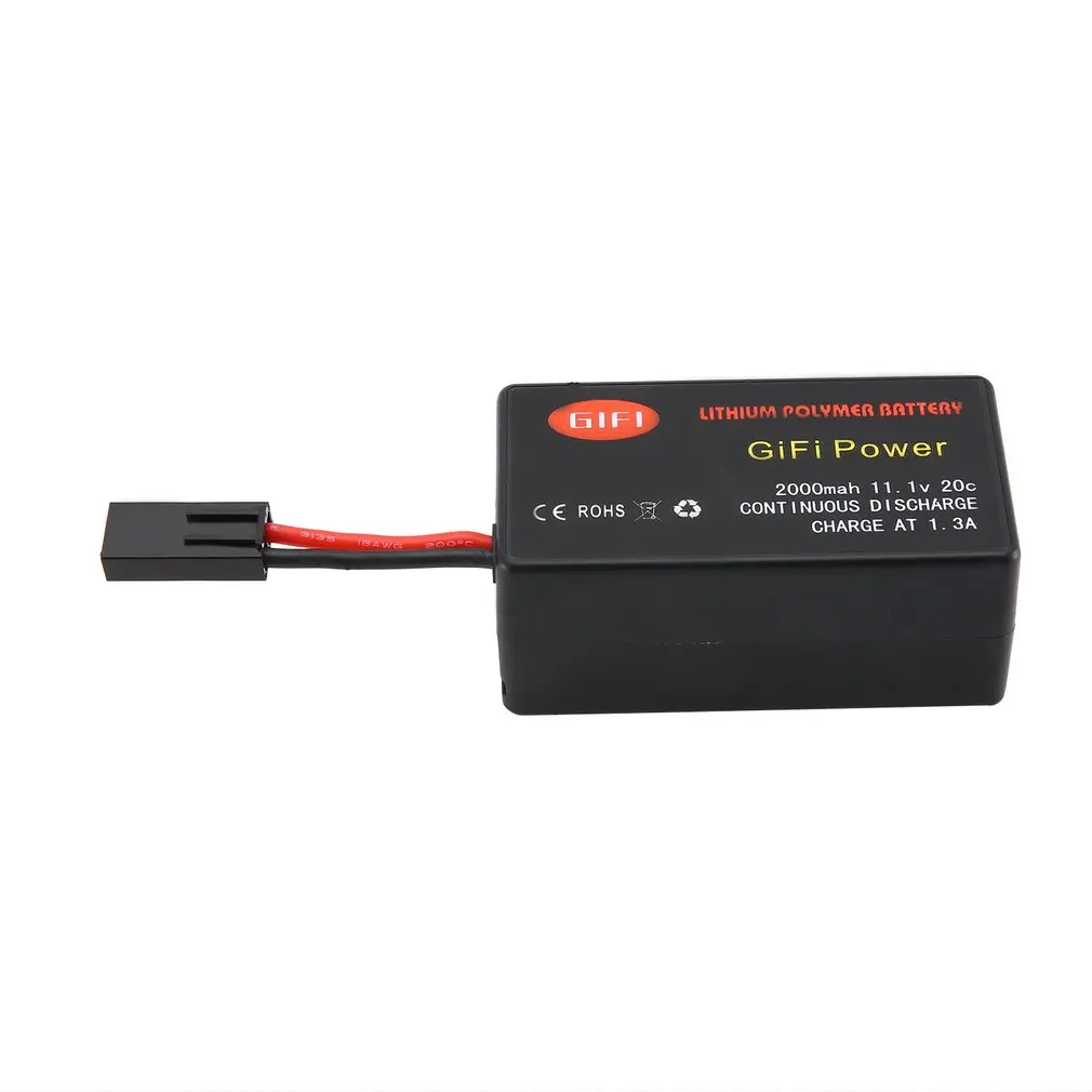 Батарея большой емкости 11,1 V 2000mAh обновленная Замена Lipo батарея легкий Дрон батарея для Parrot Ar. Drone 2,0