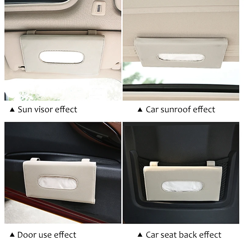 1 шт. автомобильный контейнер для салфеток на солнцезащитный козырек Citroen C4 C5 C3