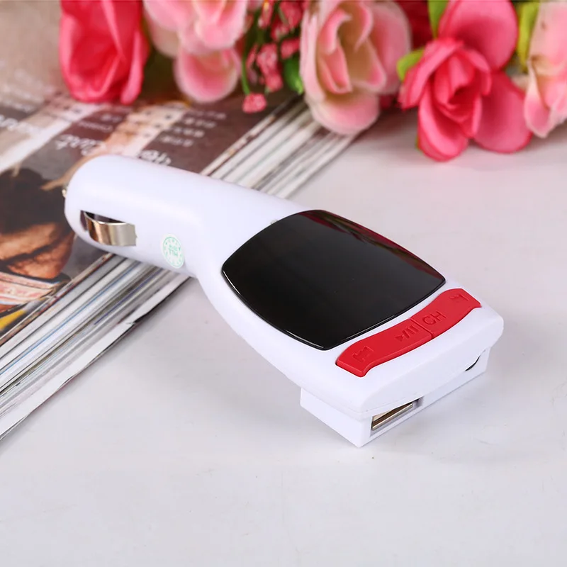 Автомобильный MP3 плеер беспроводной fm передатчик Поддержка FM USB SD TF автомобильный