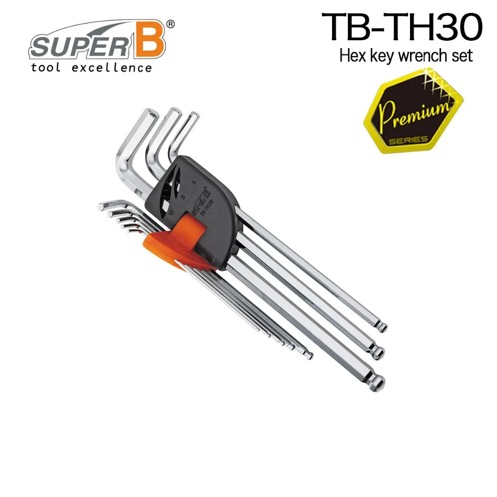 Супер B TB TH30 велосипедный шестигранный ключ/шестигранный ключ 2/2. 5/3/4/5/6/8/10 мм Набор