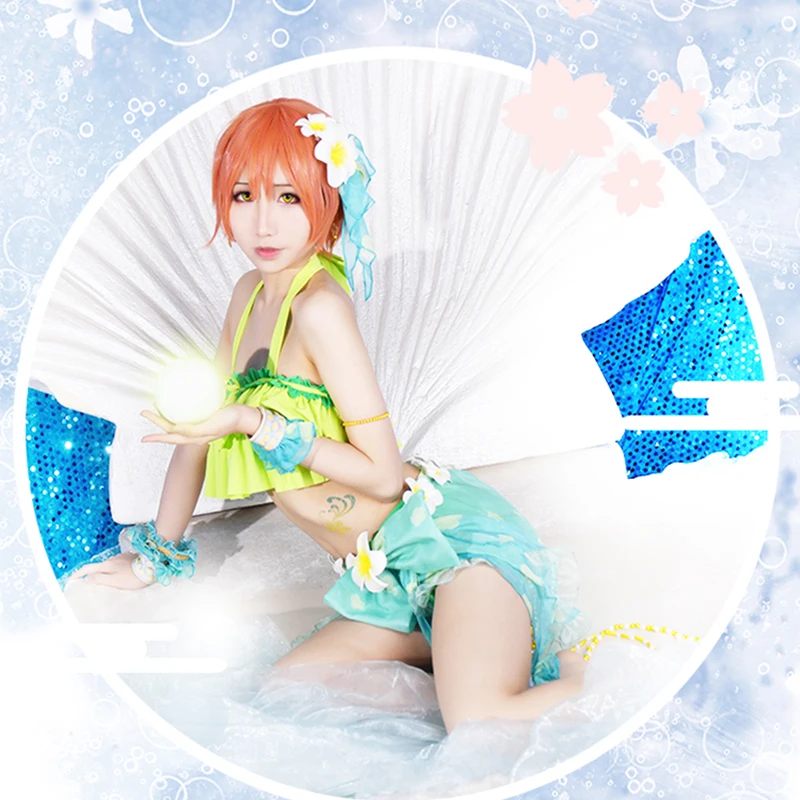 Игры Lovelive купальники Сонода Уми Нозоми Тодзио Рин Hoshizora Косплэй костюм Милое