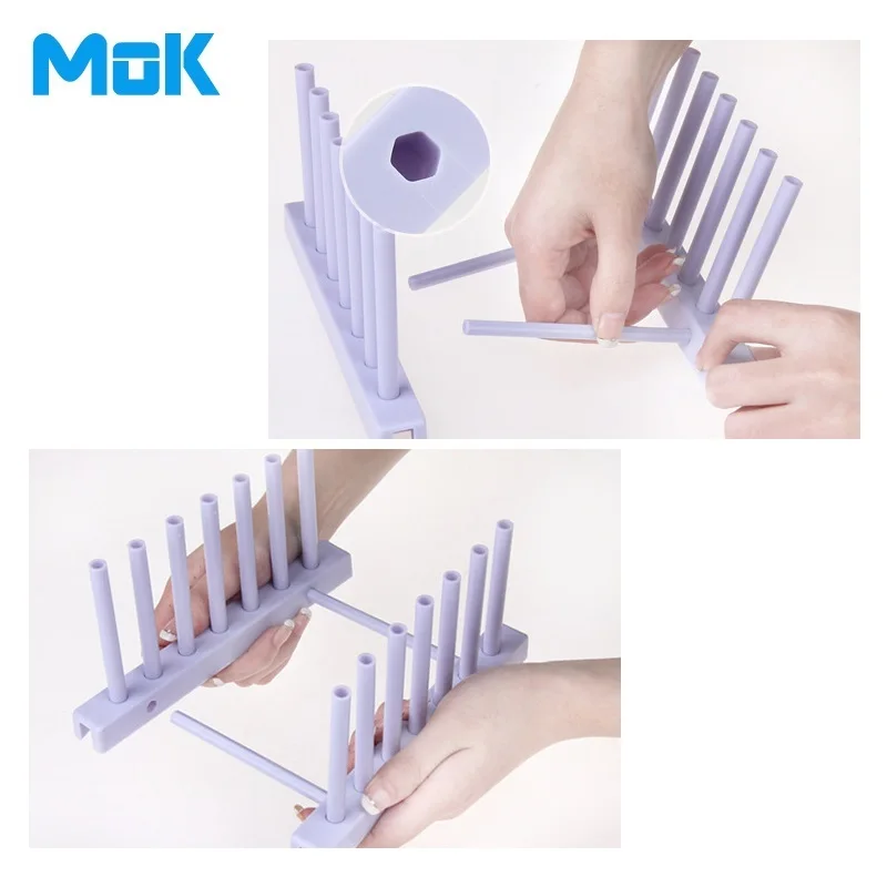 Многоцелевой пластиковый съемный 6 суб-блюдо с отсеками стойки горшок зажимы