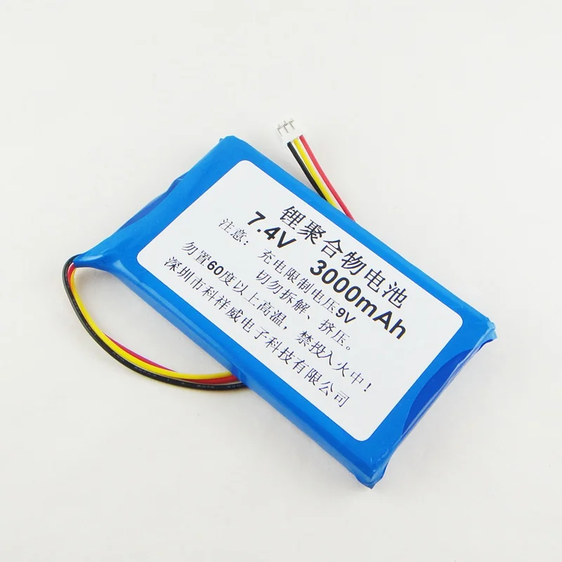 Портативный DVD EVD полимерный литиевый аккумулятор 705085 3000mAh 7,4 V литий-ионный аккумулятор