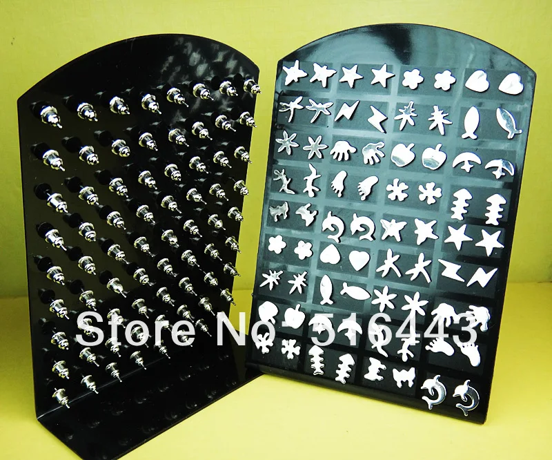 Женские и мужские серьги-Пусеты Из Нержавеющей Стали 144 шт. A-058 | Украшения