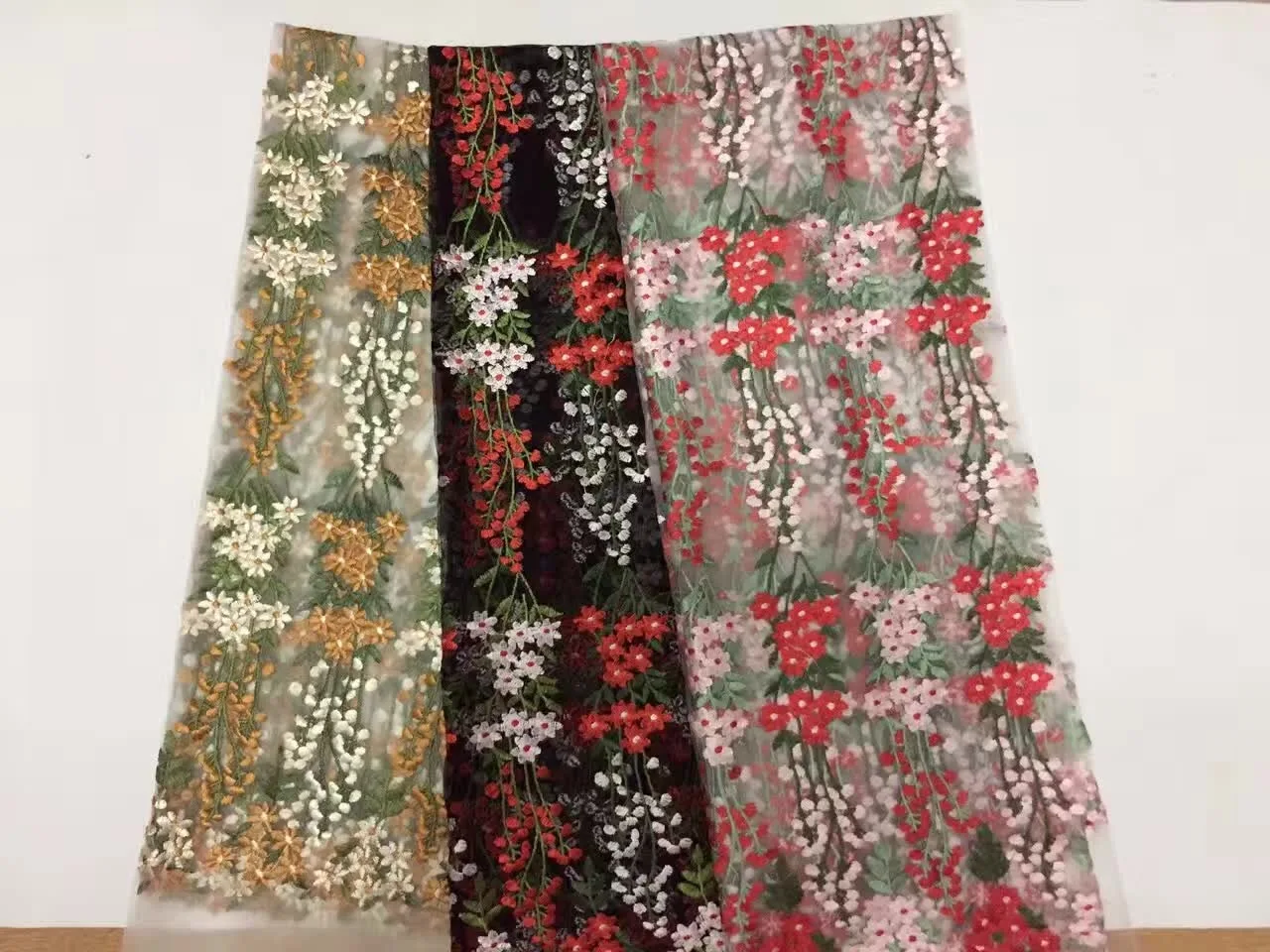 

Best Selling Fashion African Lace Fabric Black Color Nigerian French Lace Fabric 2017 High Quality African Tulle Lace Fabric