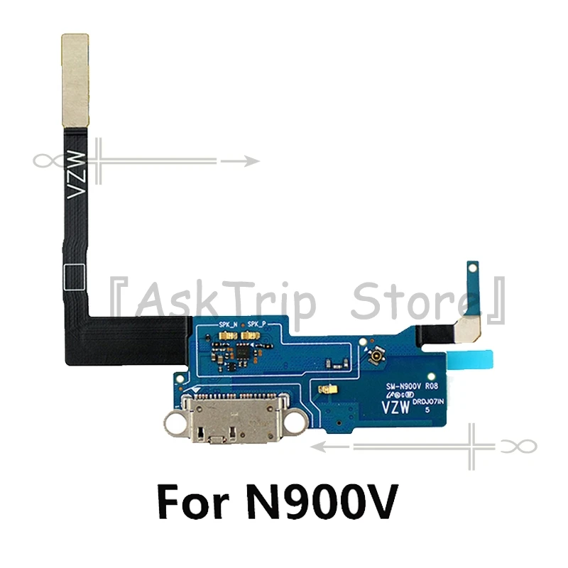 Для SamSung Galaxy Note 3 N900 N9005 N900A N900P N900V N900T запасные части зарядное устройство порт для