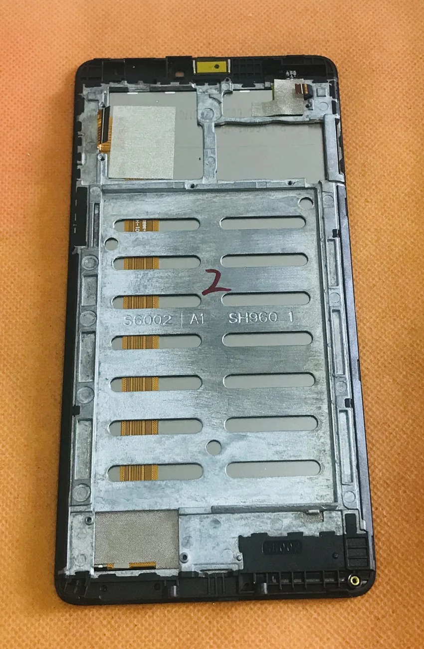 Используется оригинальный сенсорный экран и ЖК-дисплей + рамка для Elephone C1 Max