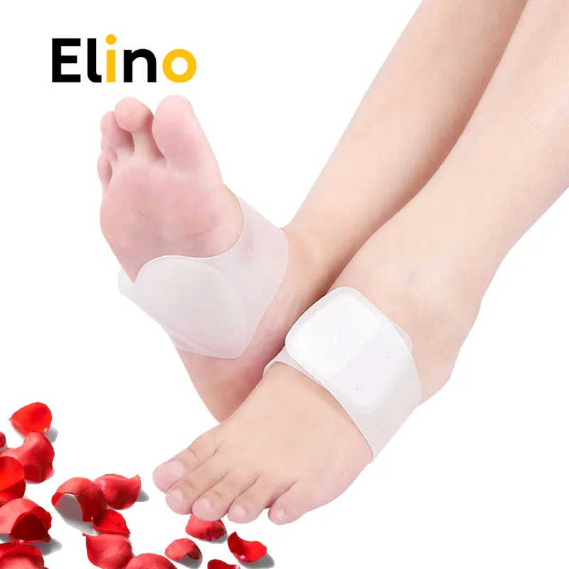 Мягкая гелевая ортопедическая прокладка Elino для ног с высокой аркой поддержки