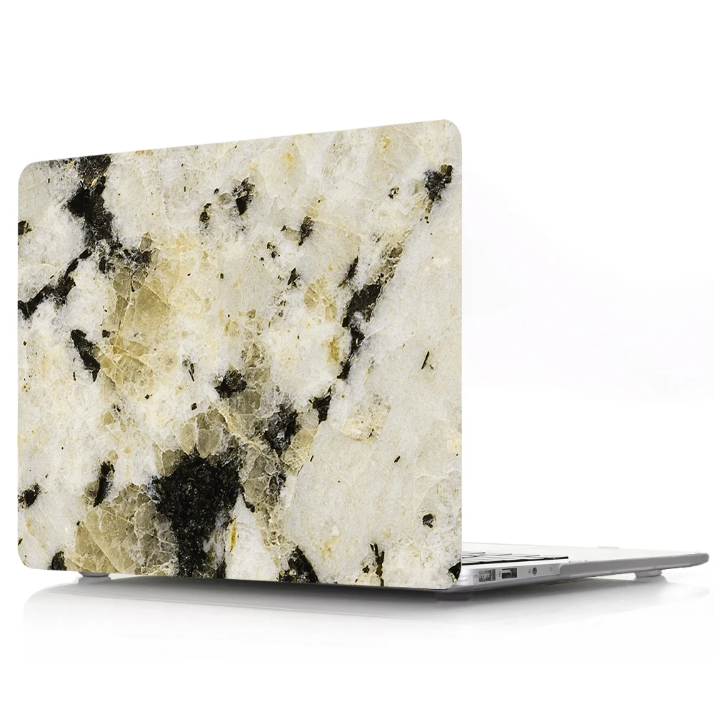 Жесткий чехол для ноутбука с мраморной текстурой для Macbook Air Pro retina 11 12 13 15 Touch Bar для macbook New Air 13 A1932 shell