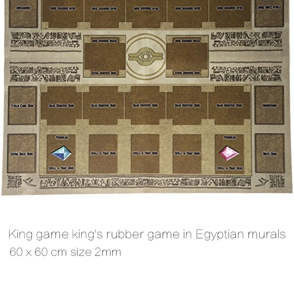Резиновый игровой коврик 60x60 см для соревнований в стиле Галактики Yu-gi-oh карты |