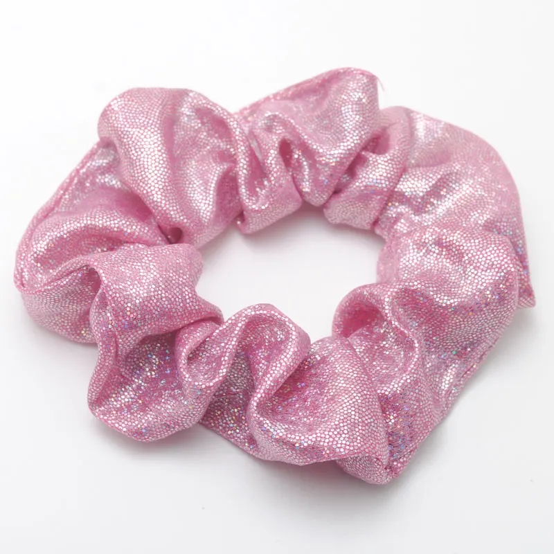 Pink 6 piece 6 шт., новинка, женские резинки для волос, блестящая резинка для волос, нормальный размер, резинка для волос, модный подарок, аксессуары для волос - Цвет: Pink 6 piece